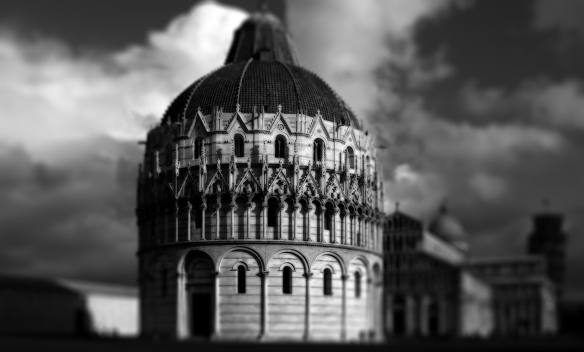 City Center in Pisa Italy